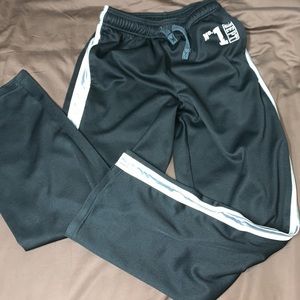 82 Zero Black/Grey Stripe Sweatpants Youth Large